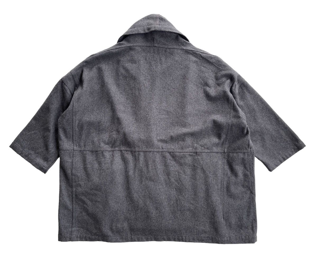 BASISBROEK Basisbroek Shawl Button Less Jacket Coat Size L / US 10 / IT 46 - 5 Thumbnail