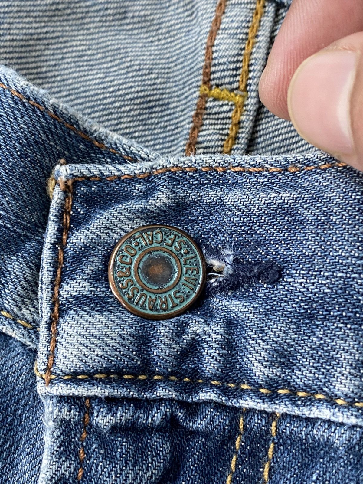 Levi's 🔥LAST PRICE🔥 Levi’s 569 Loose Straight Jeans Size US 38 / EU 54 - 8 Thumbnail
