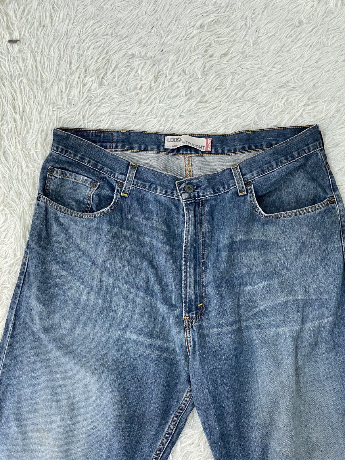 Levi's 🔥LAST PRICE🔥 Levi’s 569 Loose Straight Jeans Size US 38 / EU 54 - 3 Thumbnail