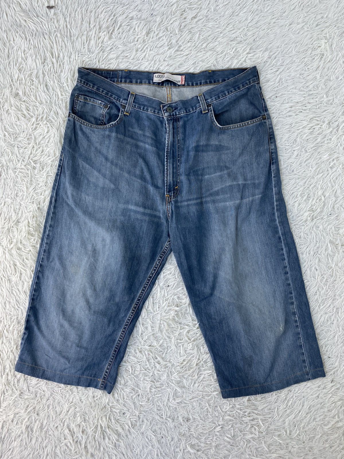 Levi's 🔥LAST PRICE🔥 Levi’s 569 Loose Straight Jeans Size US 38 / EU 54 - 2 Thumbnail