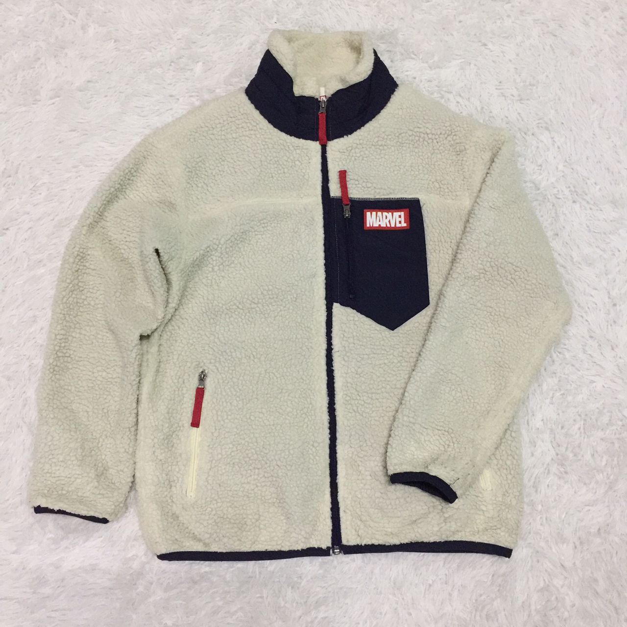 Japanese Brand MARVEL JACKET SWEATER Size US M / EU 48-50 / 2 - 5 Thumbnail