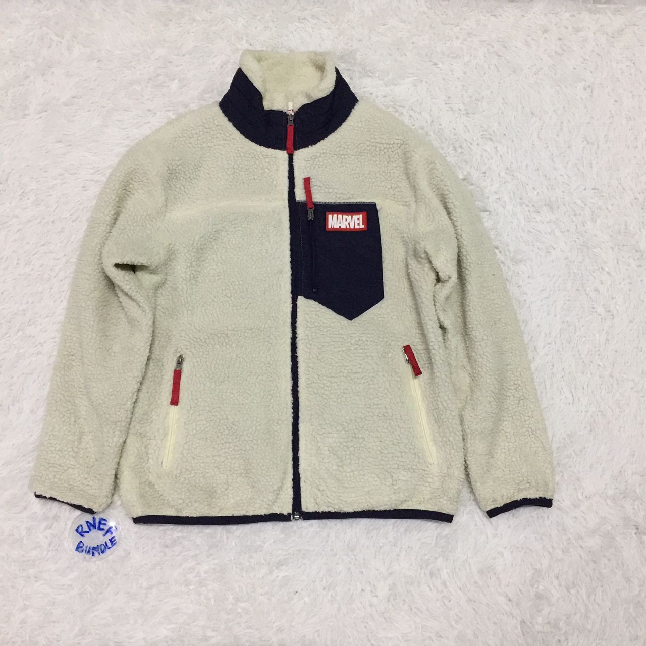 Japanese Brand MARVEL JACKET SWEATER Size US M / EU 48-50 / 2 - 3 Thumbnail