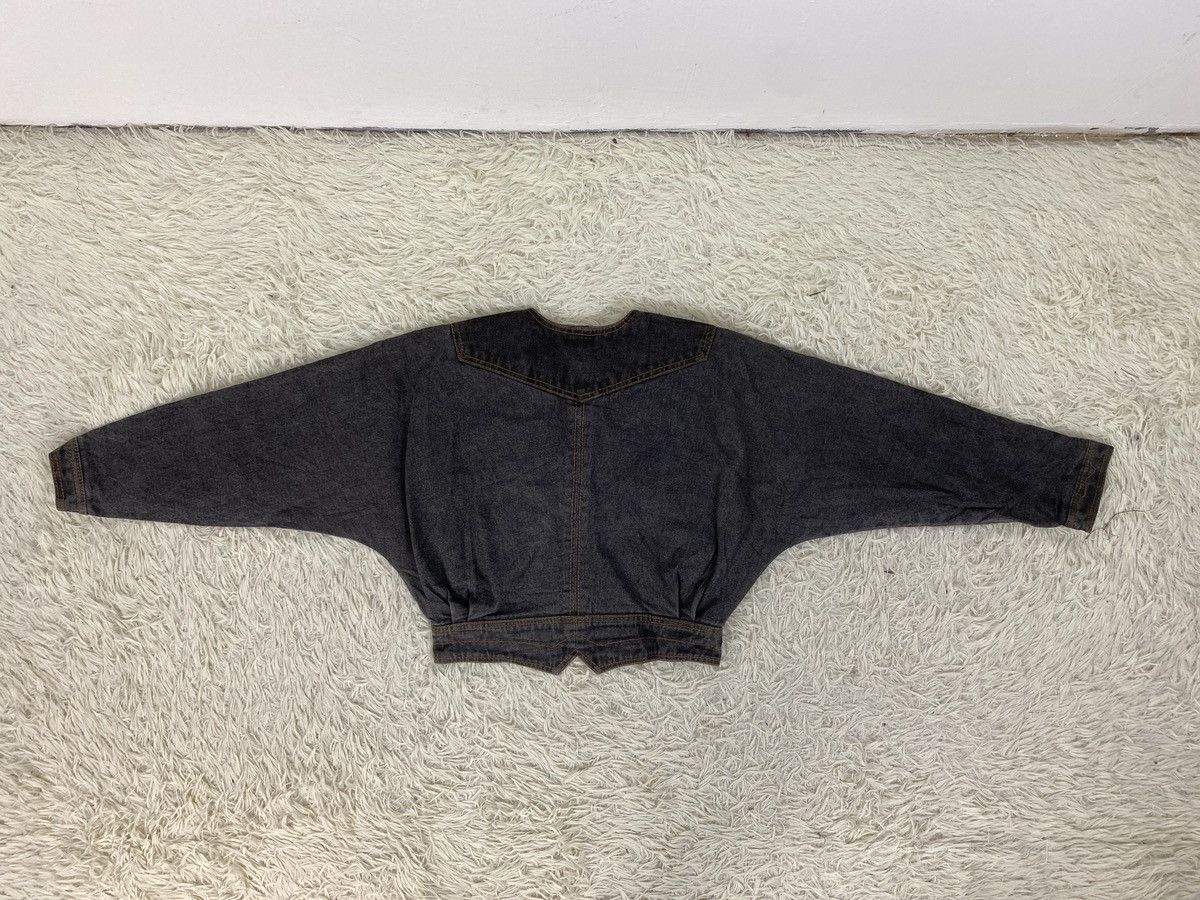 Other Pentagram Bandana Inner Crop Denim Jacket Size M / US 6-8 / IT 42-44 - 10 Thumbnail