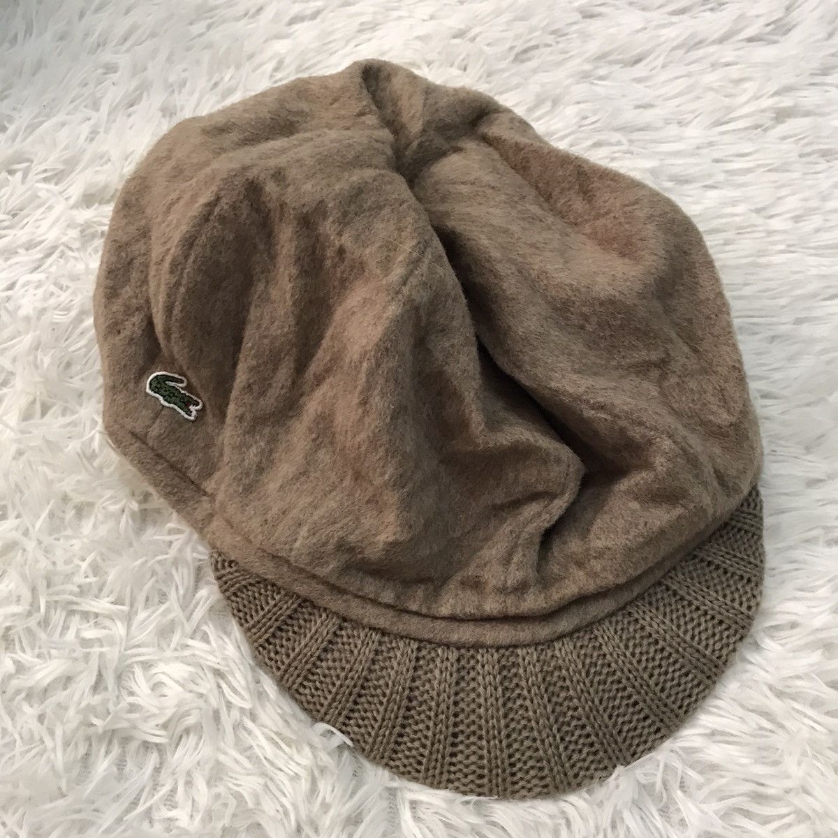 Japanese Brand Lacoste hat snow cap made in Japan Size ONE SIZE - 2 Thumbnail