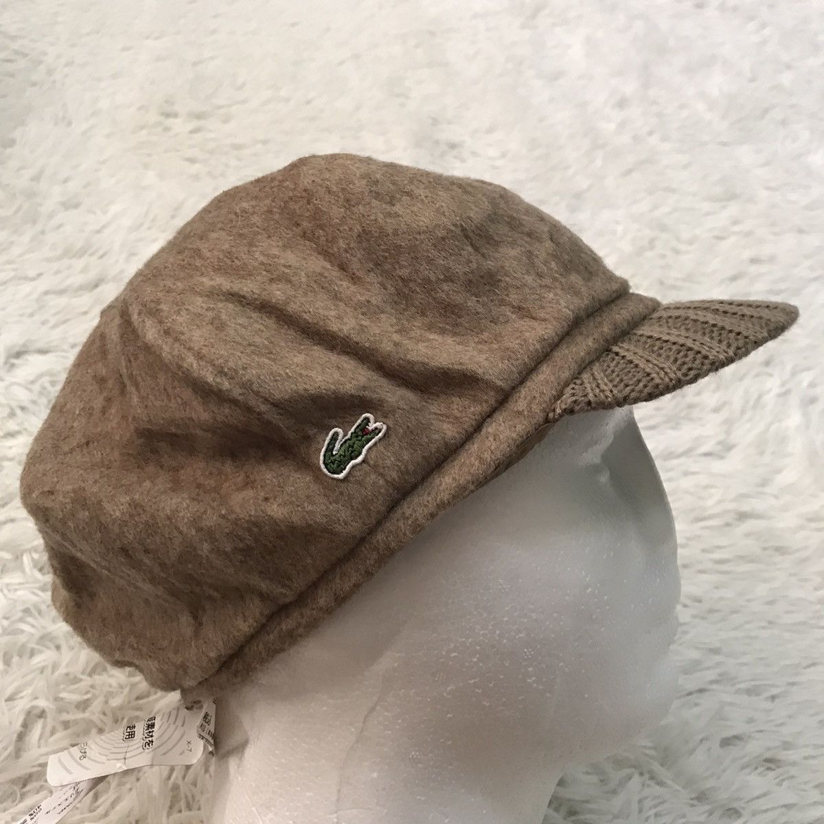 Japanese Brand Lacoste hat snow cap made in Japan Size ONE SIZE - 1 Thumbnail
