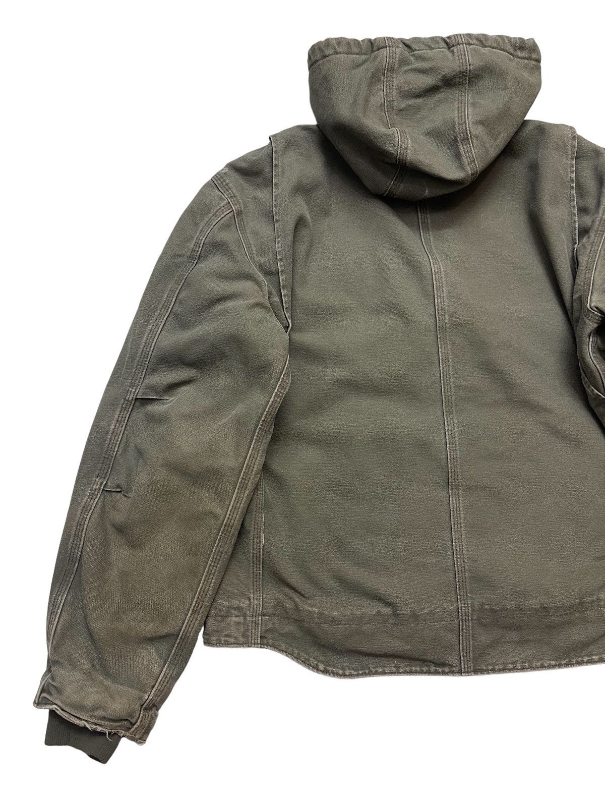 Carhartt Vintage J141 ARG Carhartt Sherpa Distressed Jacket Size US L / EU 52-54 / 3 - 8 Thumbnail