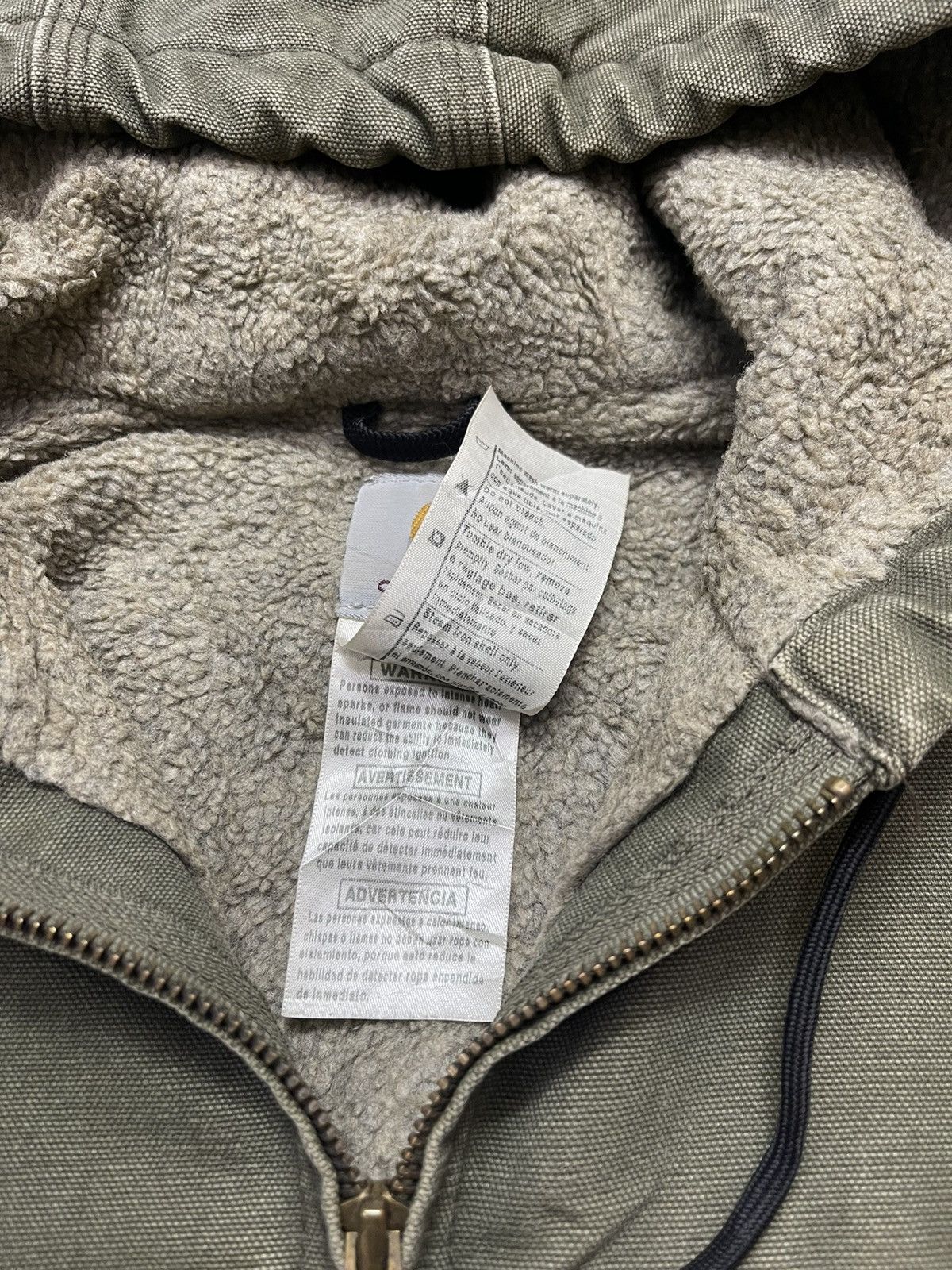 Carhartt Vintage J141 ARG Carhartt Sherpa Distressed Jacket Size US L / EU 52-54 / 3 - 12 Thumbnail