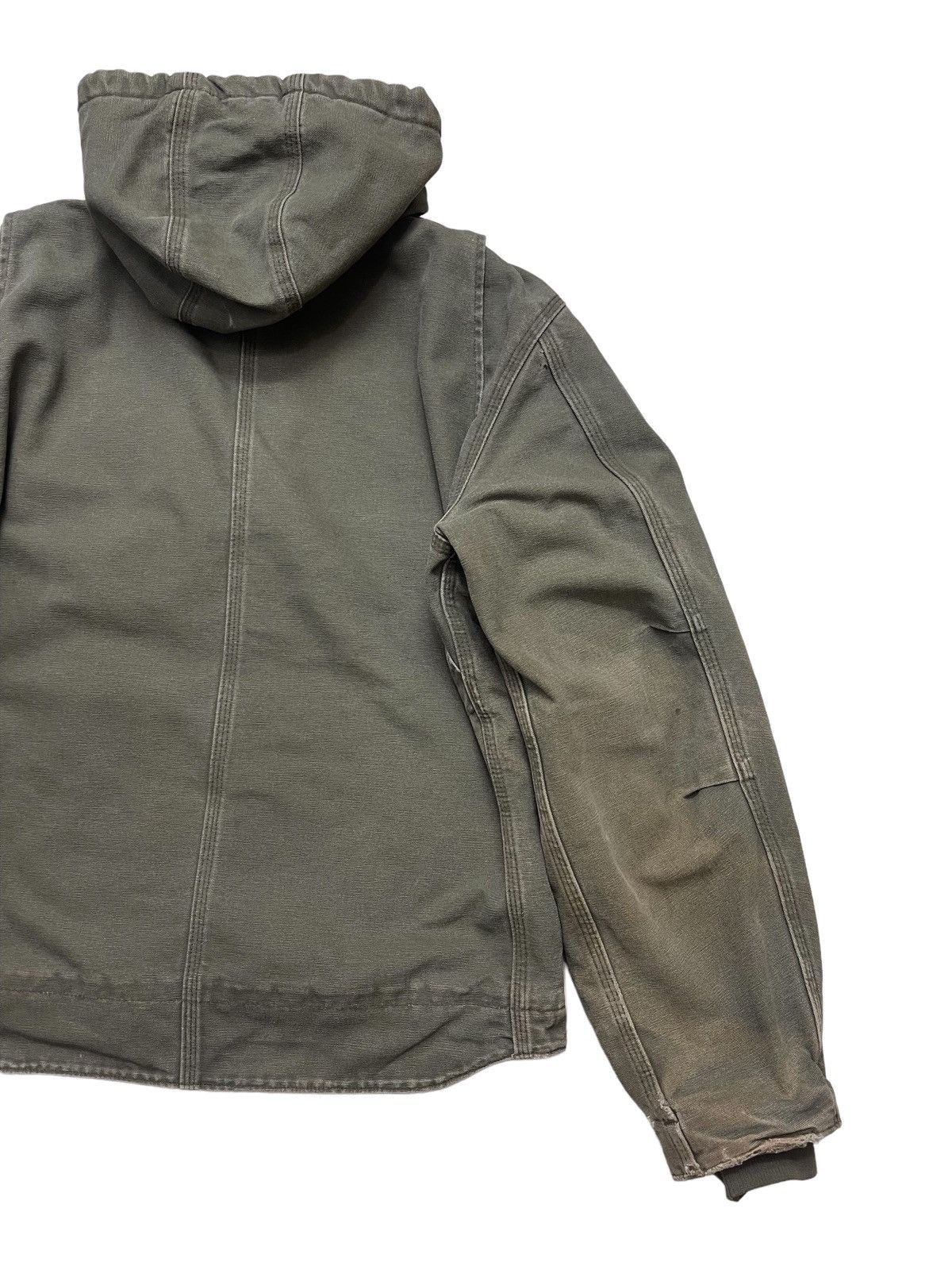 Carhartt Vintage J141 ARG Carhartt Sherpa Distressed Jacket Size US L / EU 52-54 / 3 - 9 Thumbnail