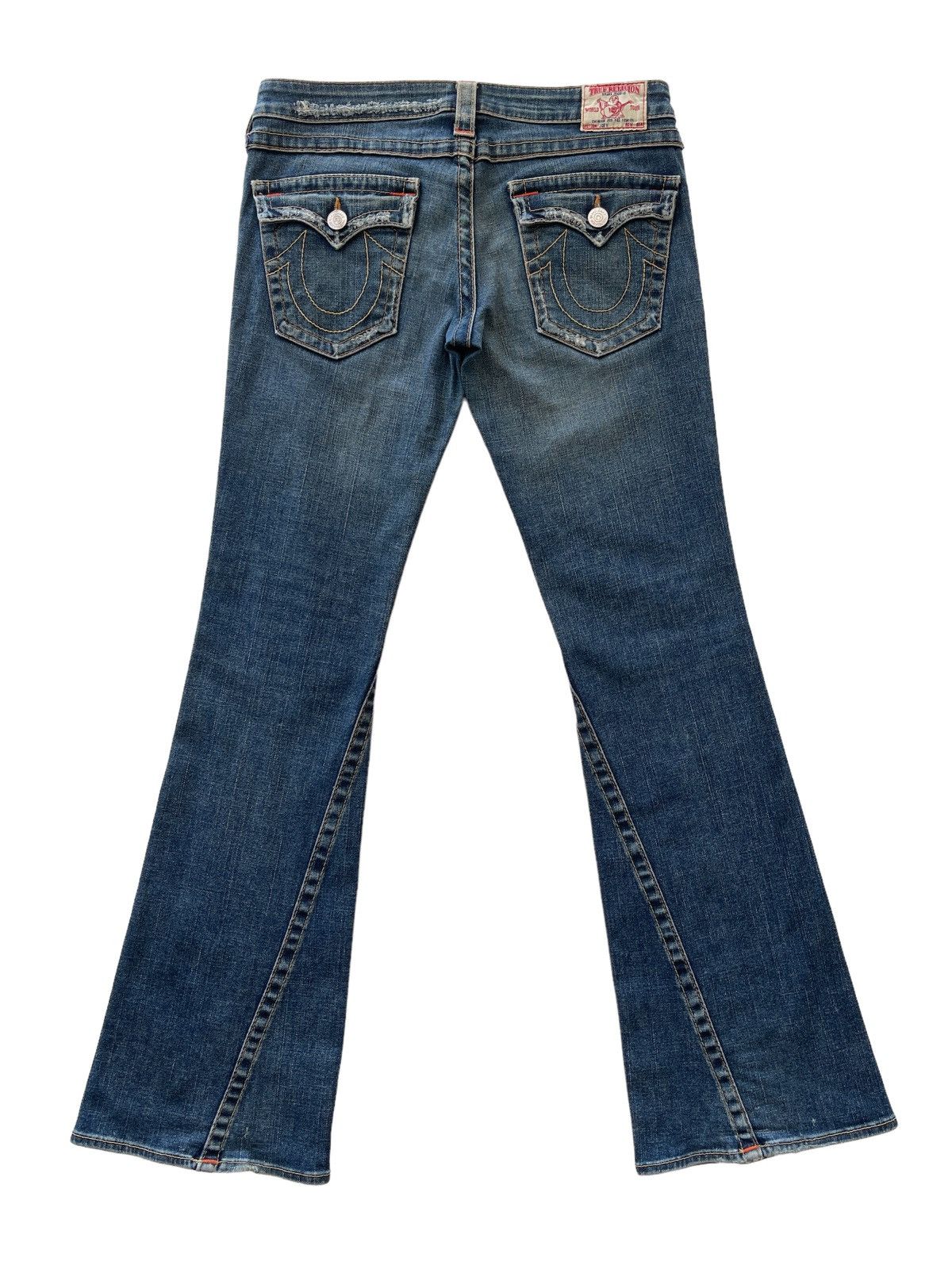 True Religion True Religion Twisted Flare Rusty Denim Made in Usa Size 32" / US 10 / IT 46 - 2 Thumbnail