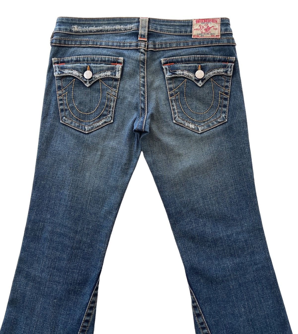 True Religion True Religion Twisted Flare Rusty Denim Made in Usa Size 32" / US 10 / IT 46 - 4 Thumbnail