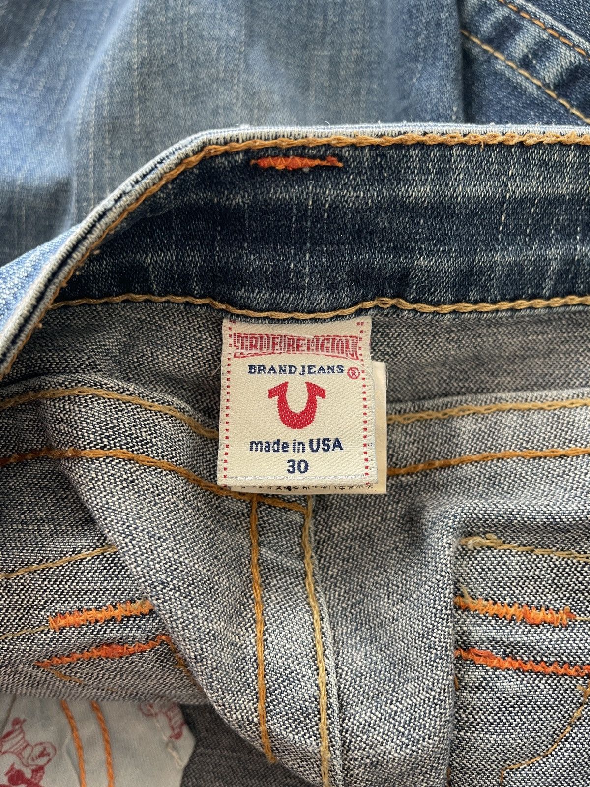 True Religion True Religion Twisted Flare Rusty Denim Made in Usa Size 32" / US 10 / IT 46 - 10 Thumbnail