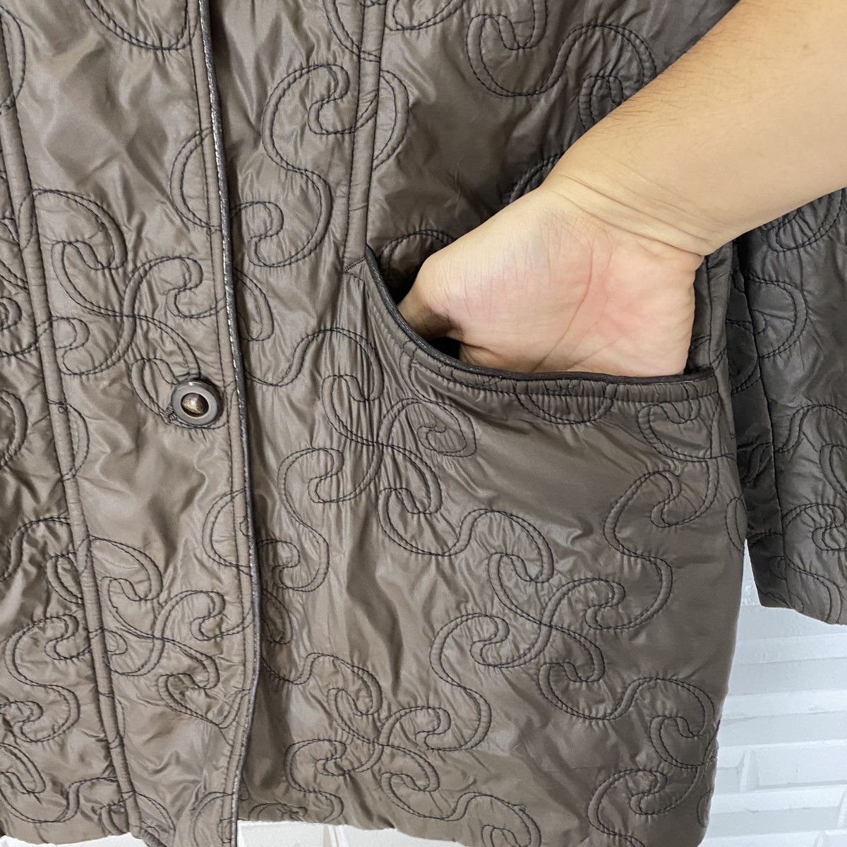 Designer Italian Designer Floral Patches Jacket Size M / US 6-8 / IT 42-44 - 10 Thumbnail