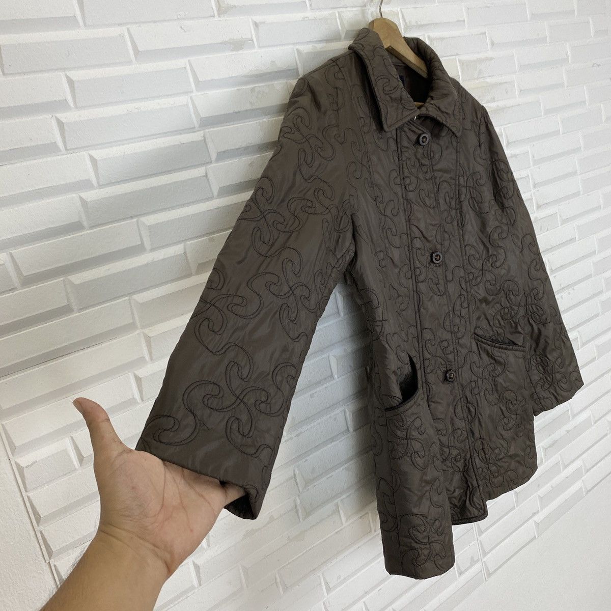 Designer Italian Designer Floral Patches Jacket Size M / US 6-8 / IT 42-44 - 8 Thumbnail