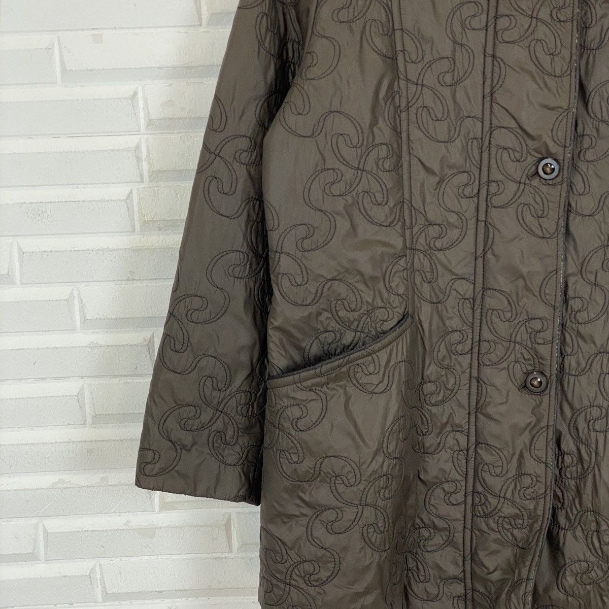 Designer Italian Designer Floral Patches Jacket Size M / US 6-8 / IT 42-44 - 3 Thumbnail