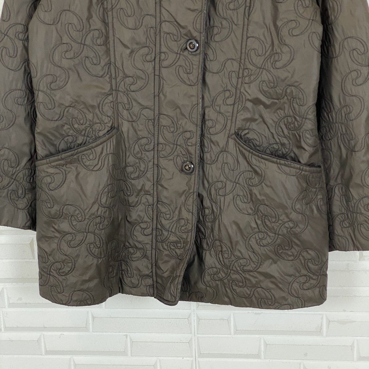 Designer Italian Designer Floral Patches Jacket Size M / US 6-8 / IT 42-44 - 6 Thumbnail