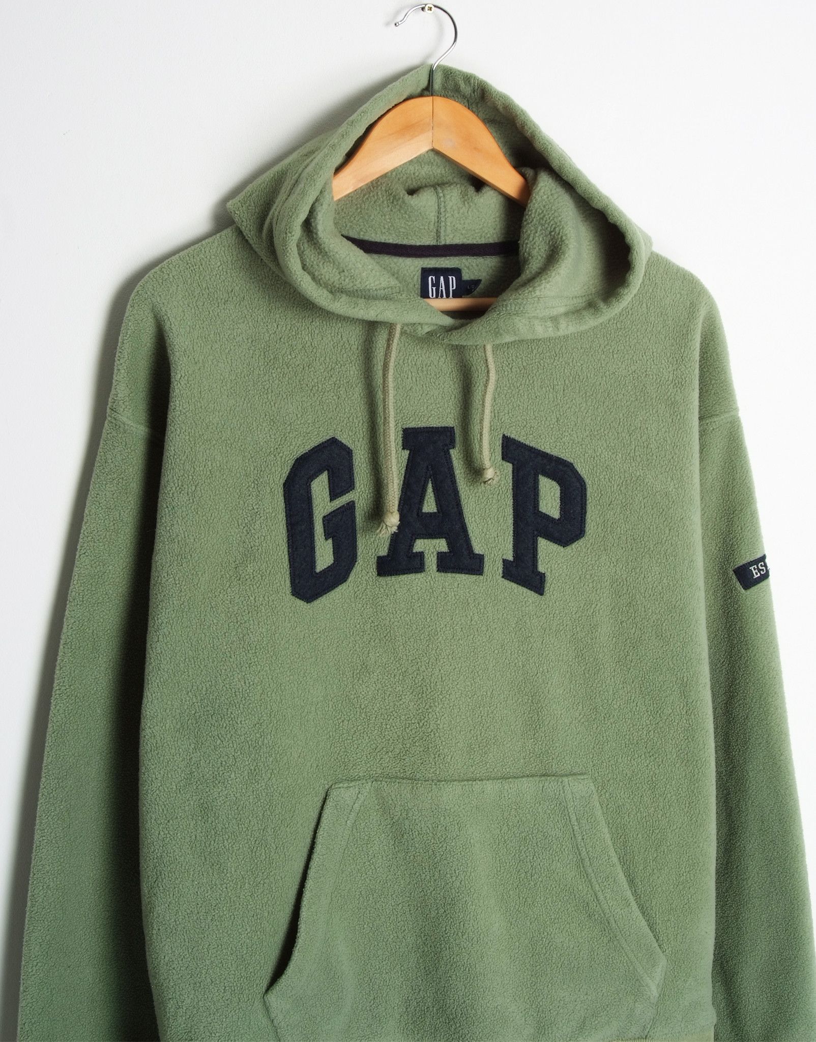 Gap Vintage made in Korea Gap Borg Synchilla Hoodie Size US L / EU 52-54 / 3 - 2 Thumbnail