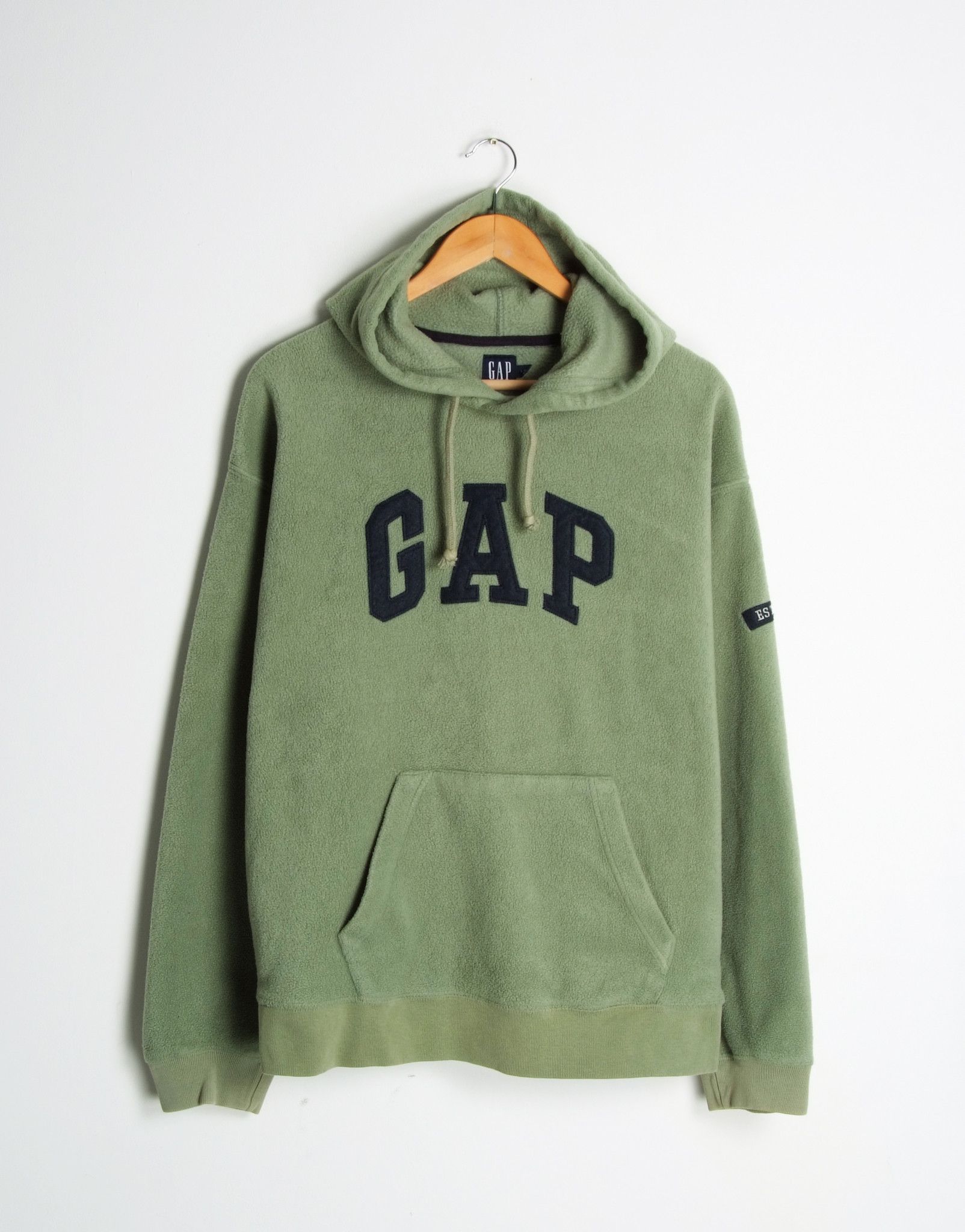 Gap Vintage made in Korea Gap Borg Synchilla Hoodie Size US L / EU 52-54 / 3 - 1 Thumbnail