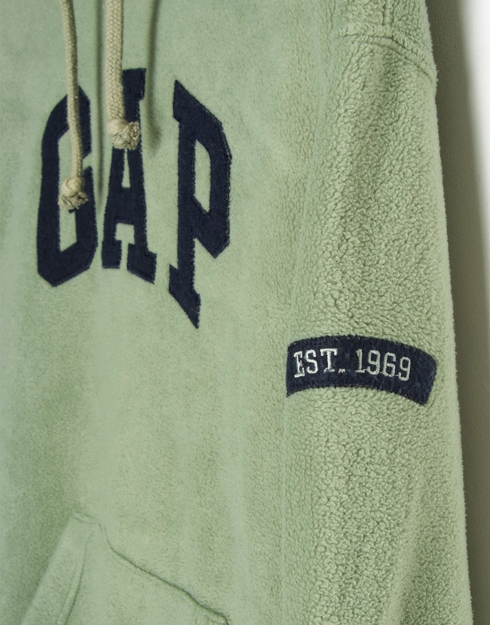 Gap Vintage made in Korea Gap Borg Synchilla Hoodie Size US L / EU 52-54 / 3 - 5 Thumbnail