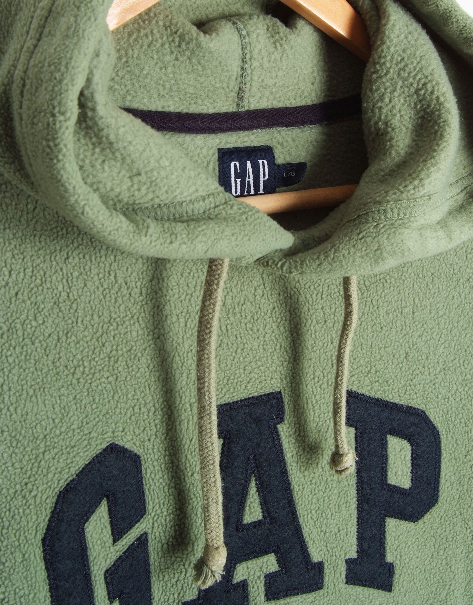 Gap Vintage made in Korea Gap Borg Synchilla Hoodie Size US L / EU 52-54 / 3 - 4 Thumbnail