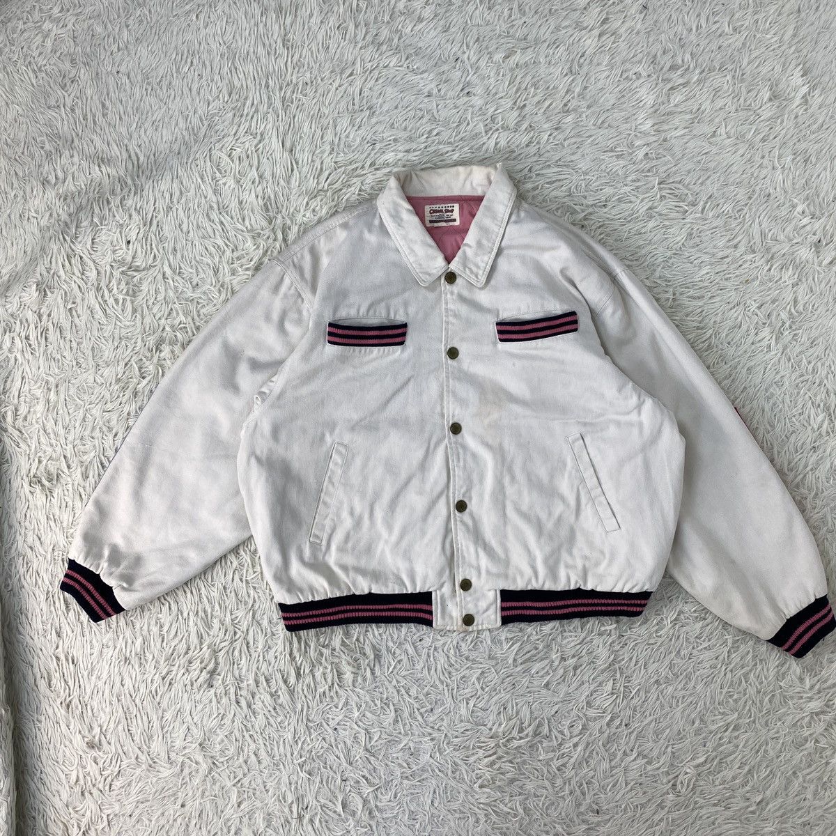 Japanese Brand 🔥LAST PRICE🔥 Staff Japanese Embossed Large Jacket Size US L / EU 52-54 / 3 - 2 Thumbnail