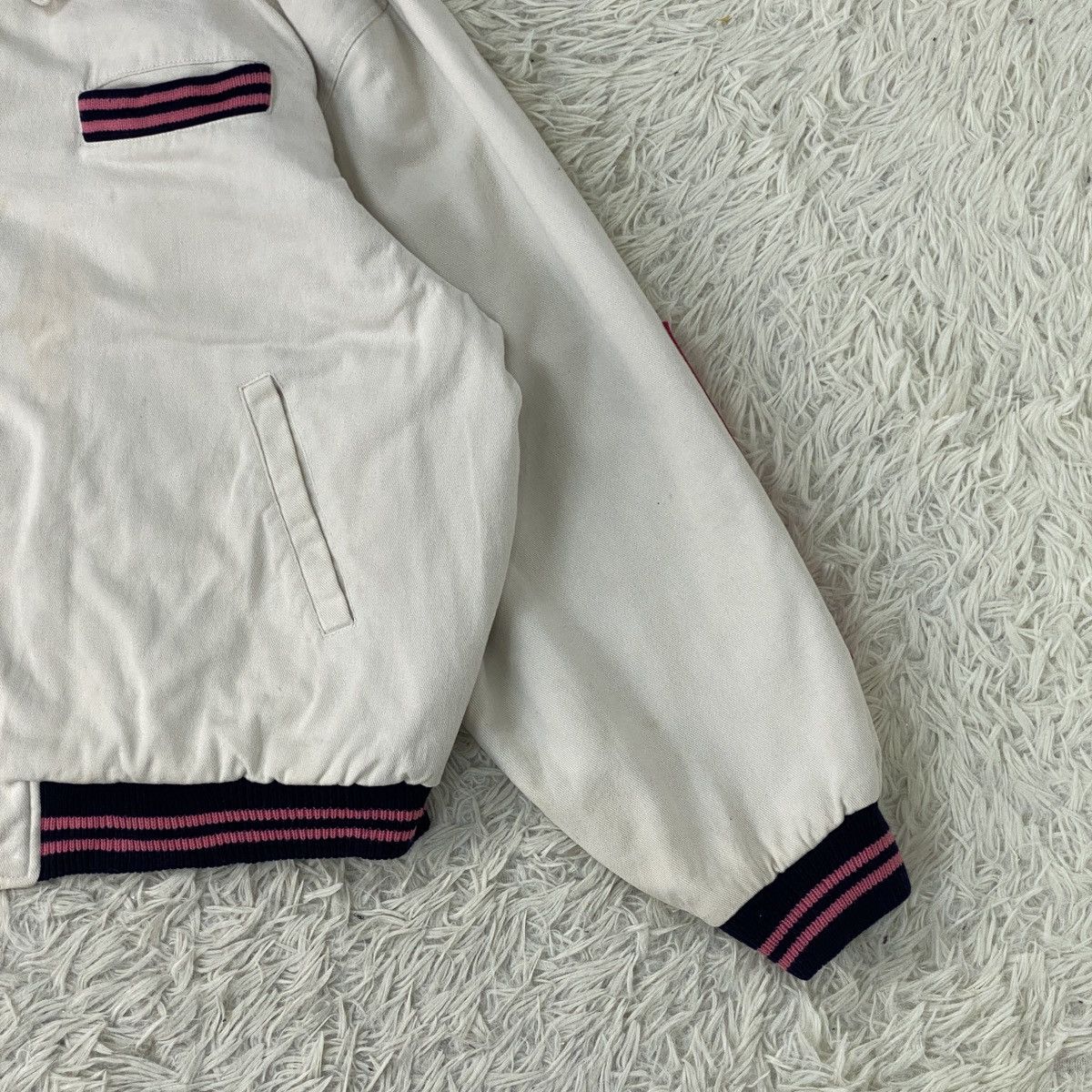 Japanese Brand 🔥LAST PRICE🔥 Staff Japanese Embossed Large Jacket Size US L / EU 52-54 / 3 - 5 Thumbnail