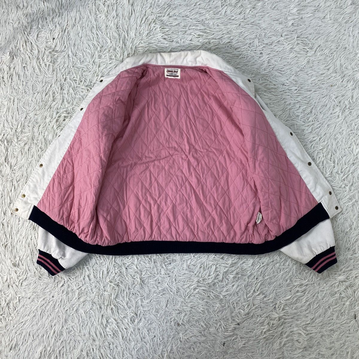 Japanese Brand 🔥LAST PRICE🔥 Staff Japanese Embossed Large Jacket Size US L / EU 52-54 / 3 - 11 Thumbnail