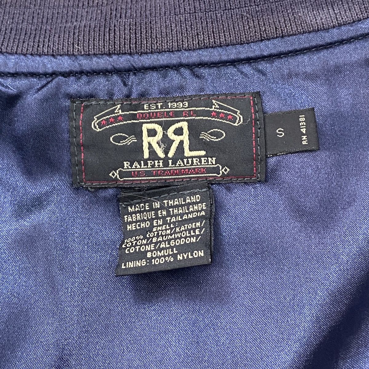 Ralph Lauren Ralph Lauren Double RL Bomber Tactical Jacket Size US S / EU 44-46 / 1 - 15 Thumbnail