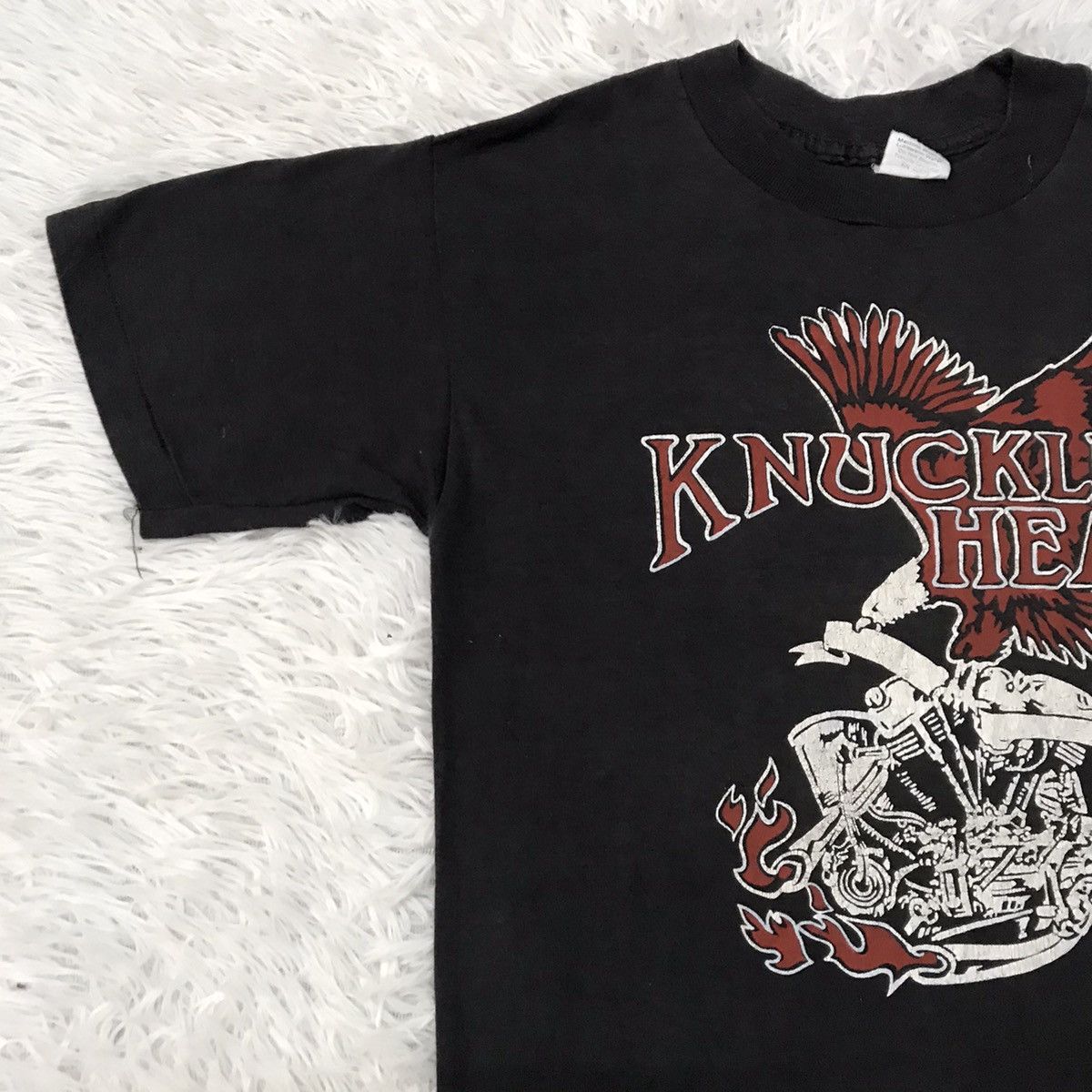 Vintage Vintage knuckle head tshirt made in USA Size US S / EU 44-46 / 1 - 6 Thumbnail