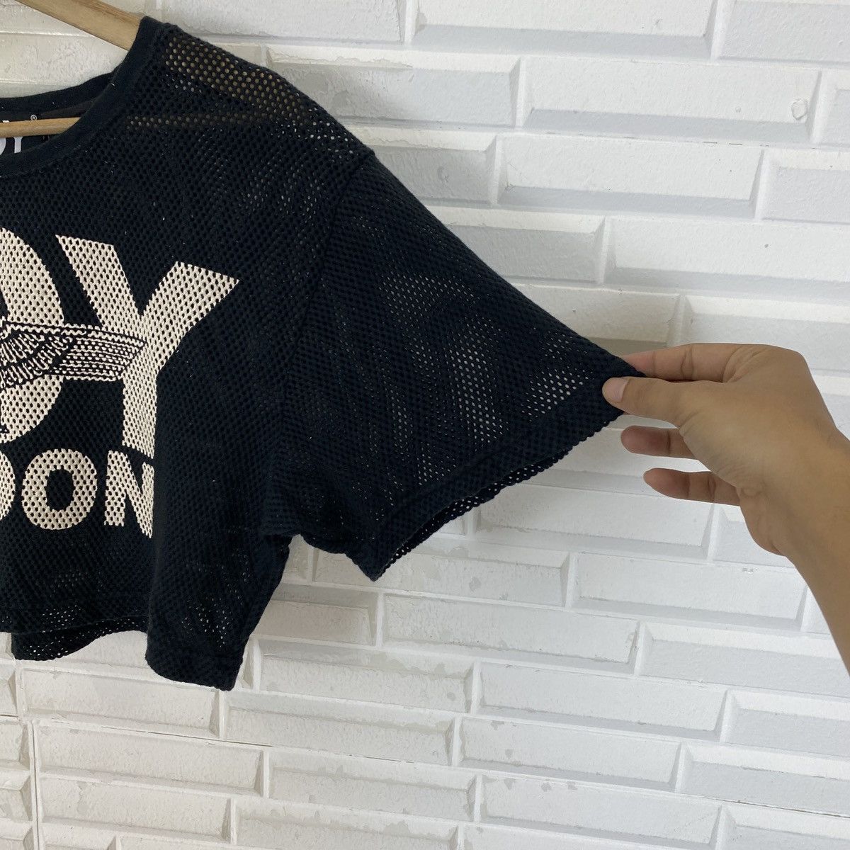 Boy London Boy London Mesh Crop Top Size M / US 6-8 / IT 42-44 - 5 Thumbnail