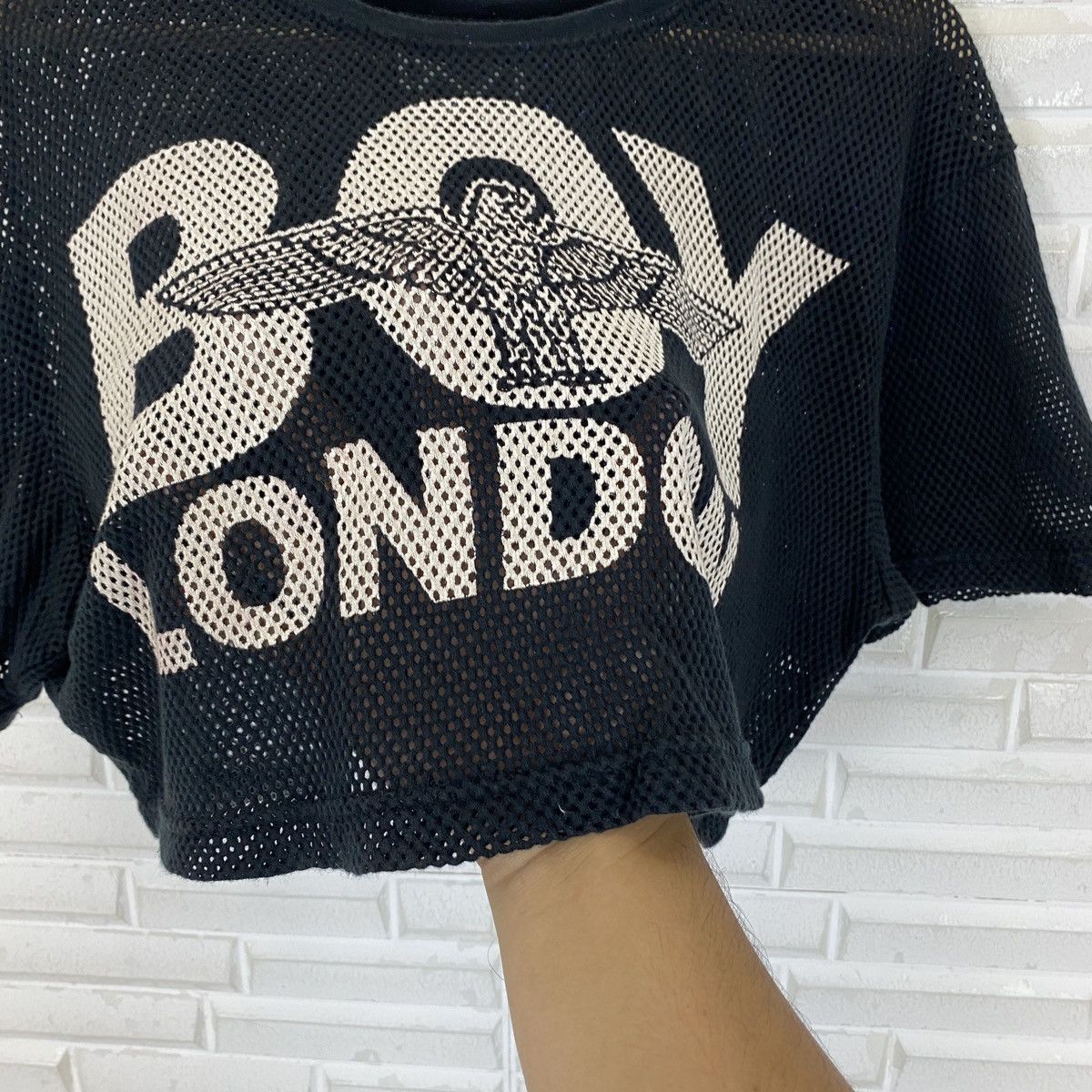 Boy London Boy London Mesh Crop Top Size M / US 6-8 / IT 42-44 - 6 Thumbnail
