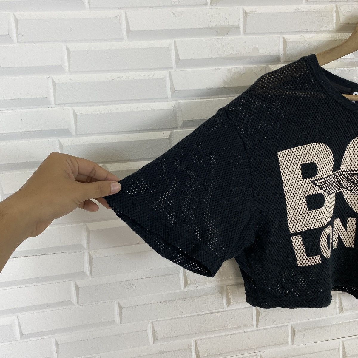 Boy London Boy London Mesh Crop Top Size M / US 6-8 / IT 42-44 - 3 Thumbnail