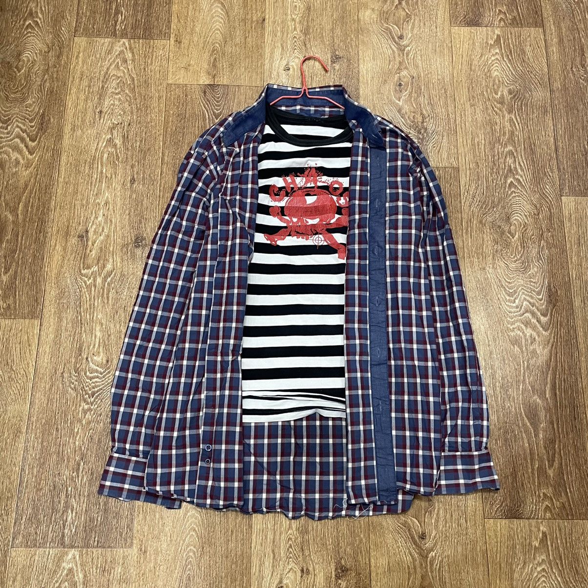 Vintage Vintage 90s Plaid Shirt Y2K Streetwear Grunge Oversized XXL Size US XXL / EU 58 / 5 - 1 Thumbnail