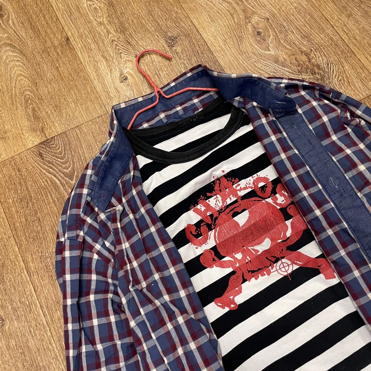 Vintage Vintage 90s Plaid Shirt Y2K Streetwear Grunge Oversized XXL Size US XXL / EU 58 / 5 - 5 Thumbnail