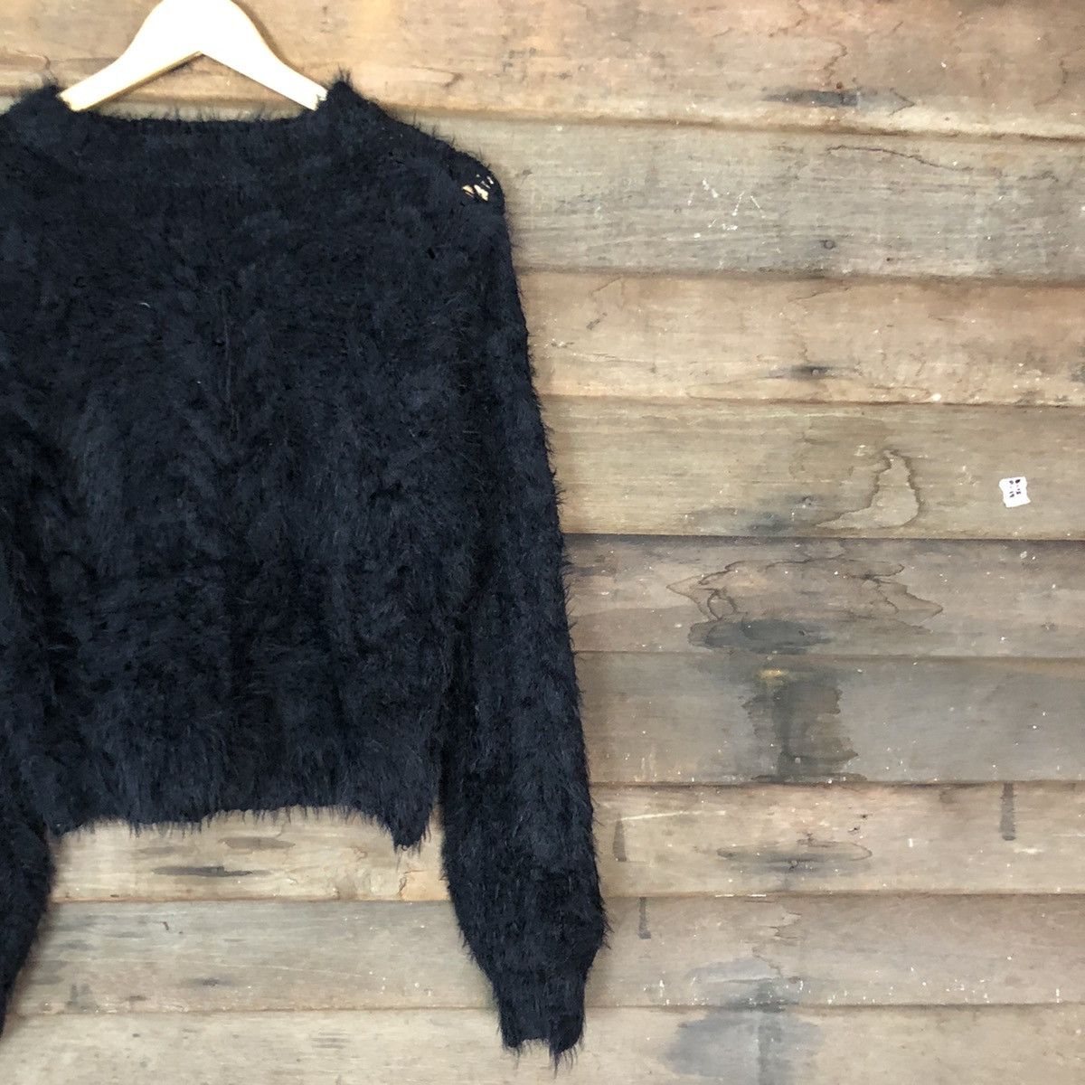 Homespun Knitwear DLL Nice Claup Mohair distressed shaggy fur Knitwear #c1110 Size M / US 6-8 / IT 42-44 - 5 Thumbnail