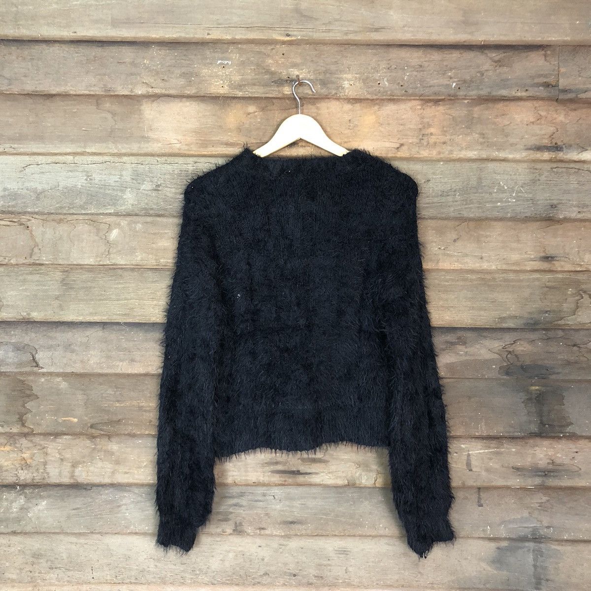 Homespun Knitwear DLL Nice Claup Mohair distressed shaggy fur Knitwear #c1110 Size M / US 6-8 / IT 42-44 - 12 Thumbnail