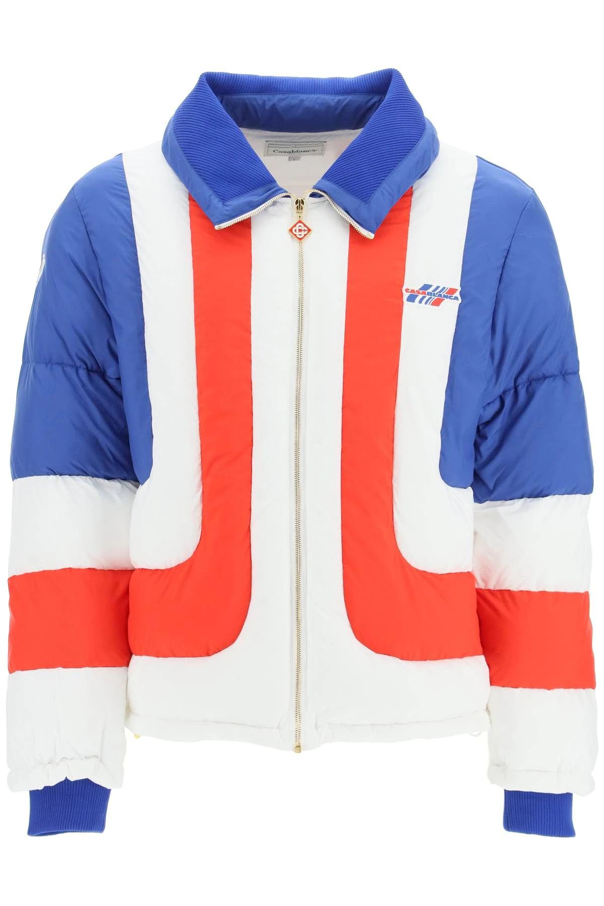 image of Casablanca Jackets In Blue & White & Red in Blue/White/Red, Men's (Size Large)