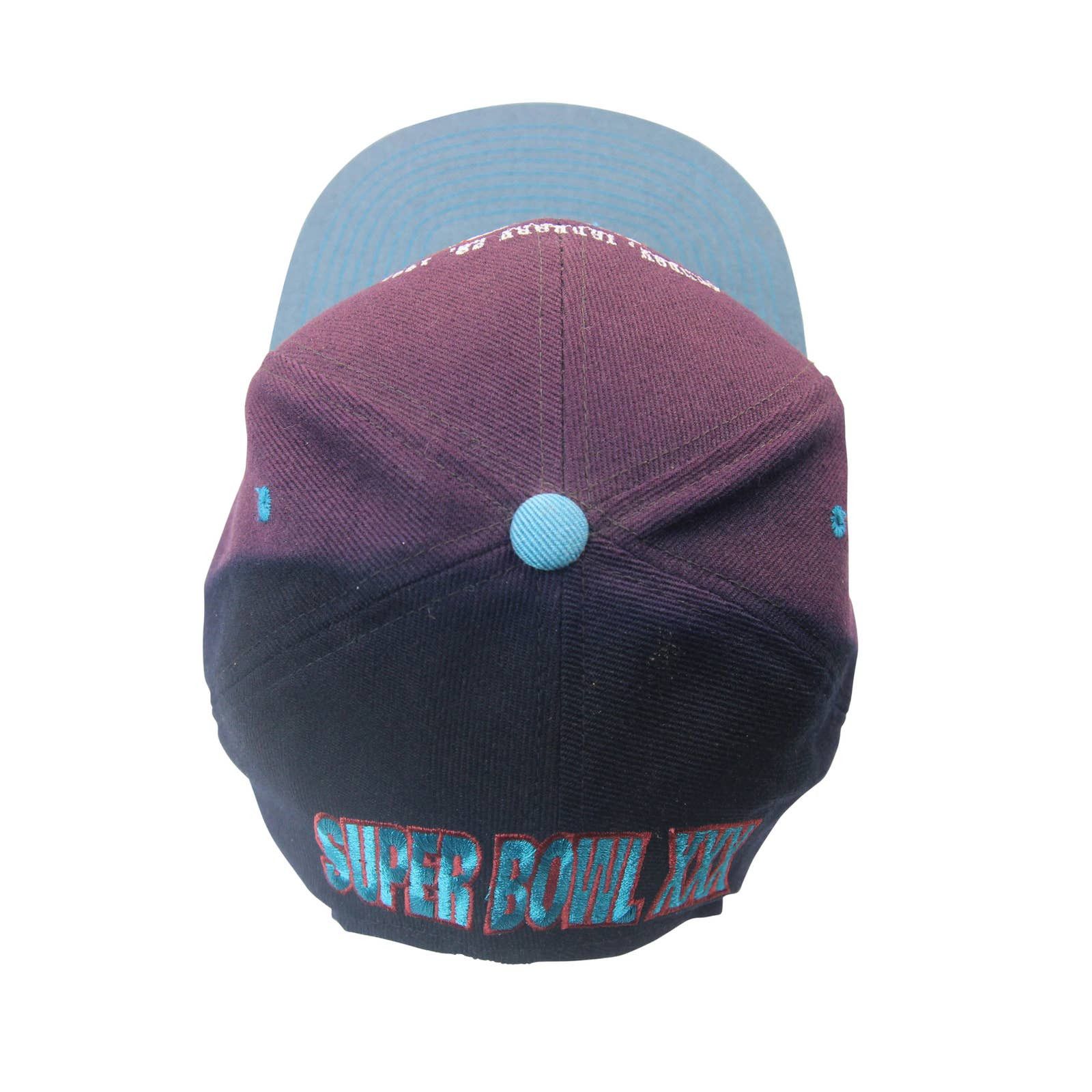 NFL × Vintage Vintage Super Bowl XXX Split Sun Faded Snapback Size ONE SIZE - 4 Thumbnail