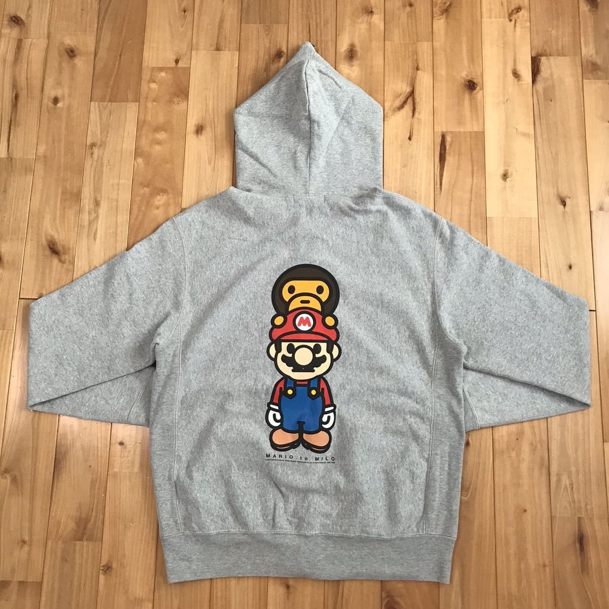 Bape BAPE × Nintendo Mario Milo full zip hoodie ape NIGO Size US M / EU 48-50 / 2 - 3 Thumbnail