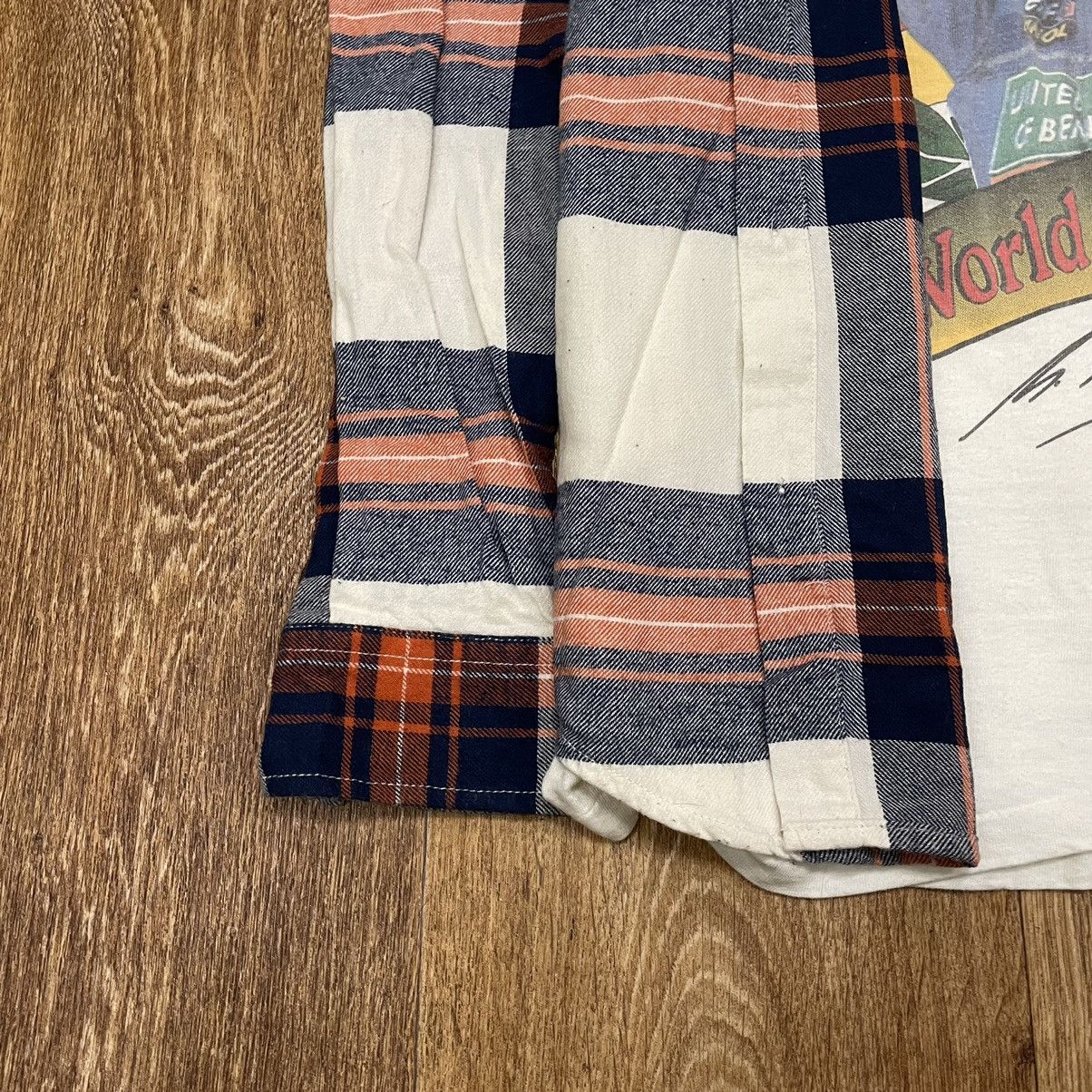 Vintage Vintage 90s Plaid Shirt Oversized Streetwear Grunge Workwear Size US M / EU 48-50 / 2 - 4 Thumbnail