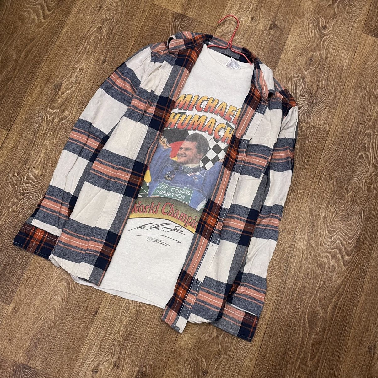 Vintage Flannel Shirt Travis Scott Style Streetwear Hype