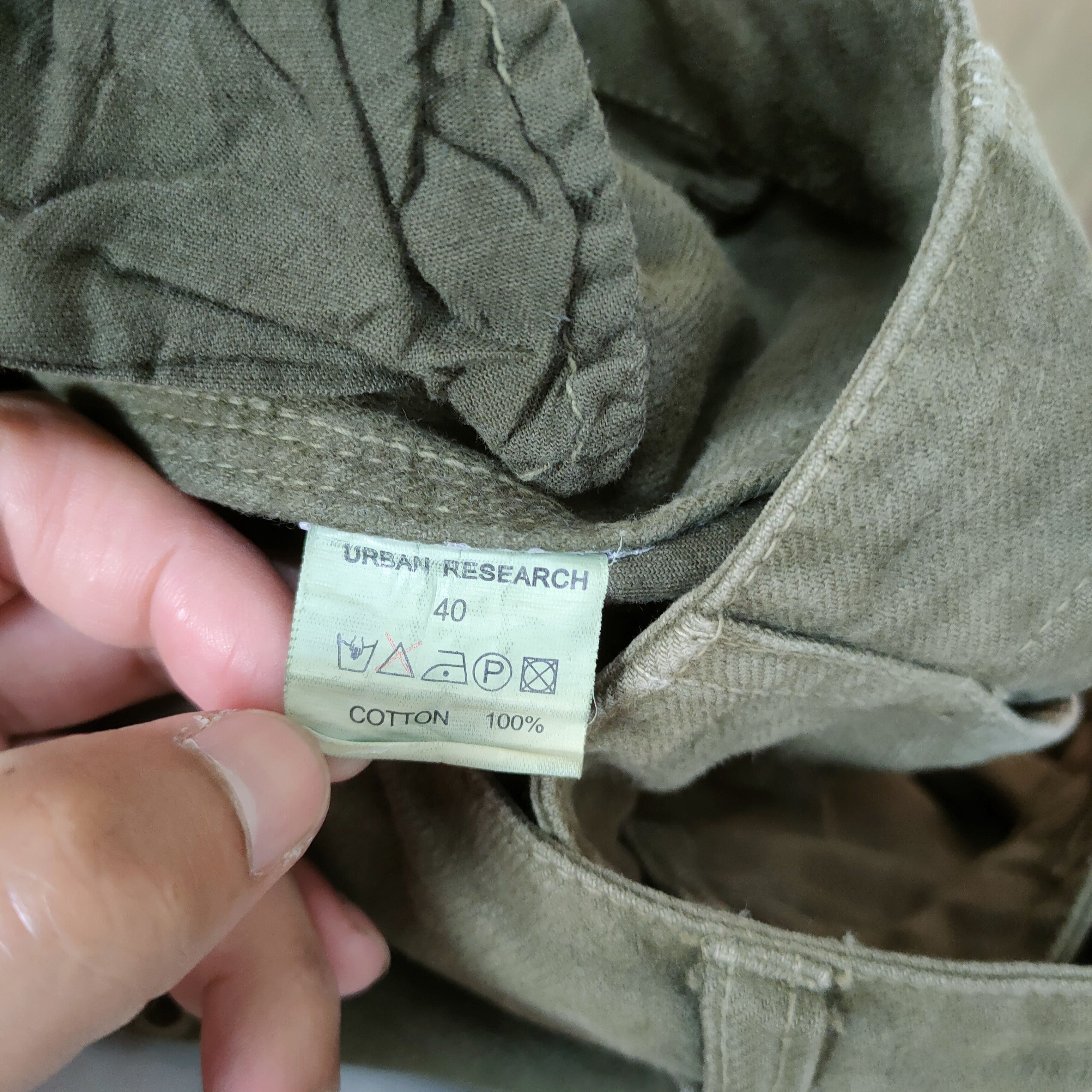 If Six Was Nine × Japanese Brand VINTAGE DOORS OLIVE FADED GREEN CARGO PANTS Size US 36 / EU 52 - 16 Thumbnail