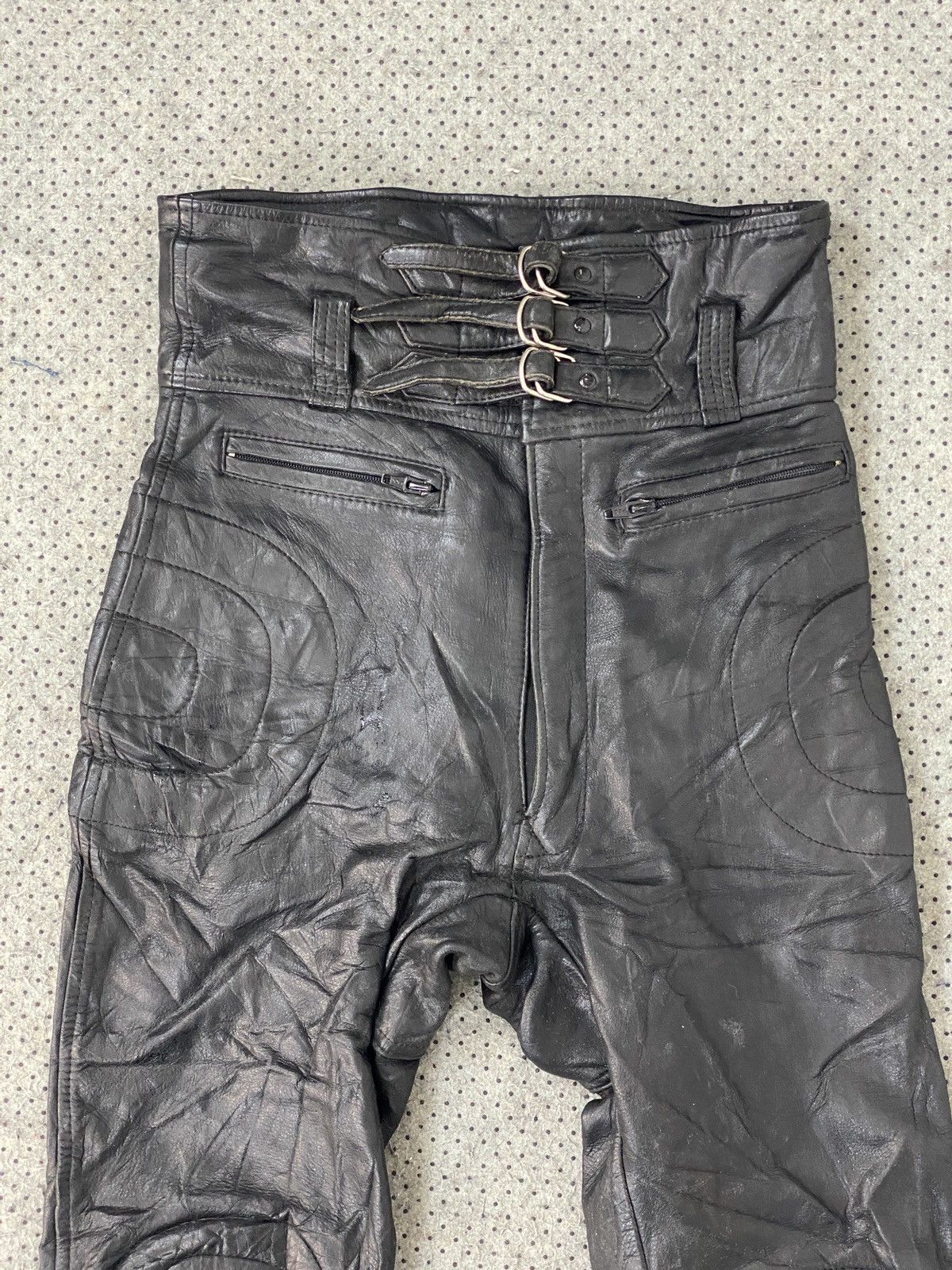 Genuine Leather 🔥LAST PRICE🔥 Tokyo Riders Leather Safety Pants Size US 28 / EU 44 - 2 Thumbnail
