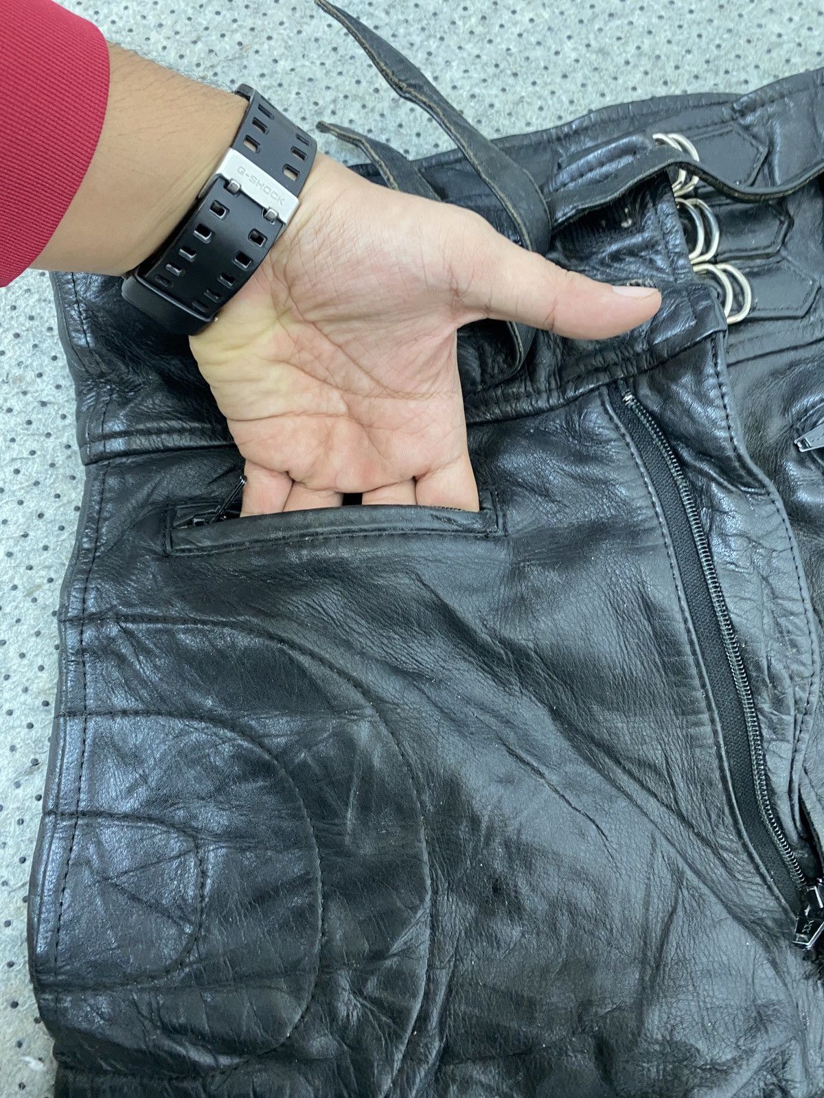 Genuine Leather 🔥LAST PRICE🔥 Tokyo Riders Leather Safety Pants Size US 28 / EU 44 - 10 Thumbnail