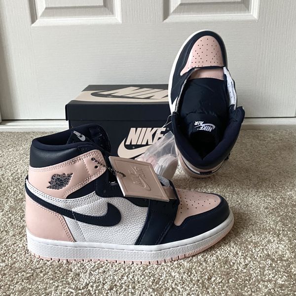 Nike Jordan 1 Retro High Atmosphere Bubblegum Pink Grailed