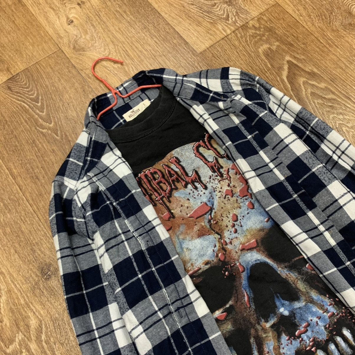Flannel Vintage Flannel Checkered Shirt Travis Style Size US S / EU 44-46 / 1 - 3 Thumbnail