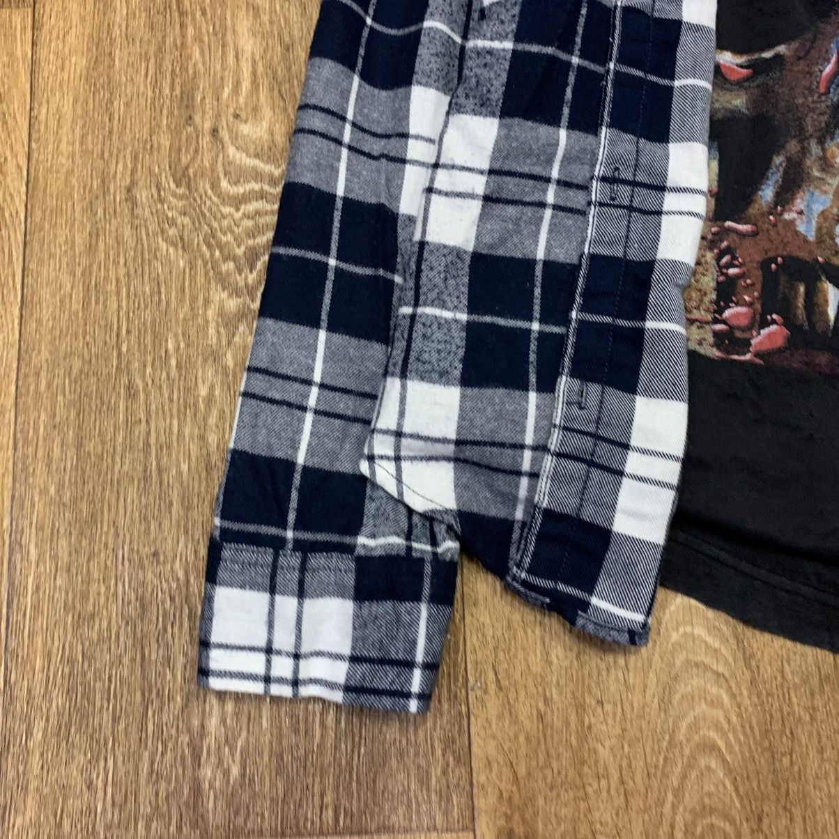 Flannel Vintage Flannel Checkered Shirt Travis Style Size US S / EU 44-46 / 1 - 5 Thumbnail