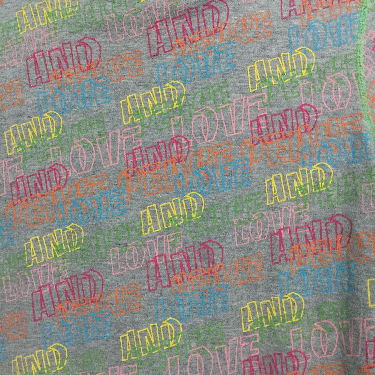 Japanese Brand Love and peace Short sleeve sweater hoodie Size S / US 4 / IT 40 - 6 Thumbnail