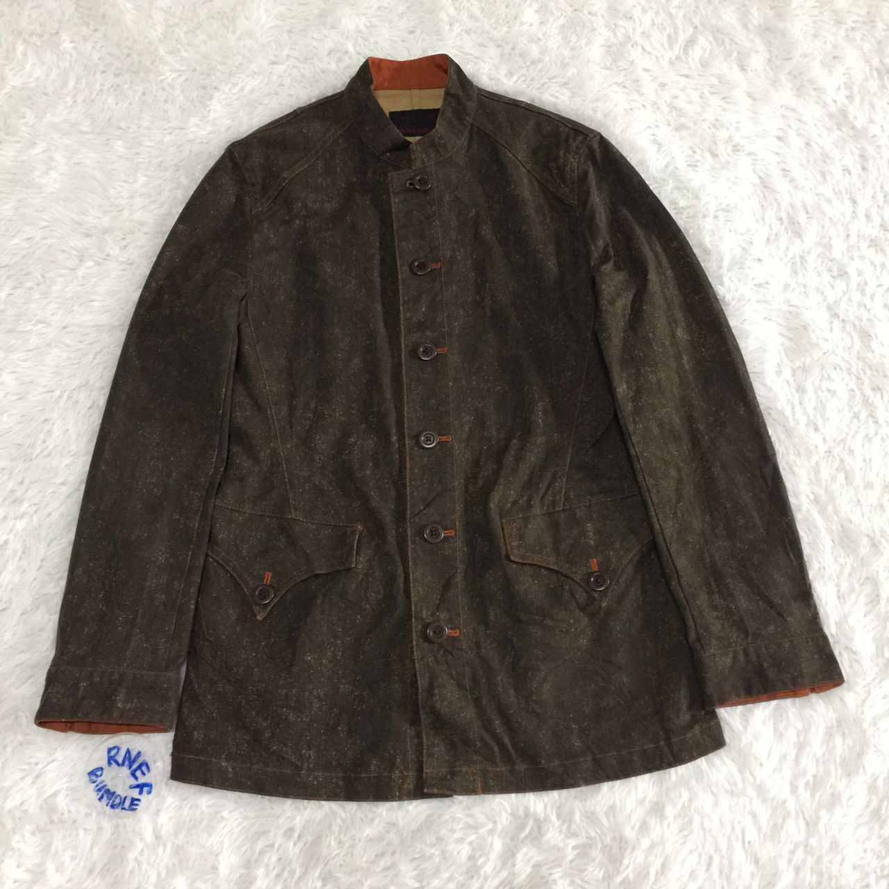 Japanese Brand Vintage Custom Culture Light Jacket Made In Japan Size US S / EU 44-46 / 1 - 1 Thumbnail