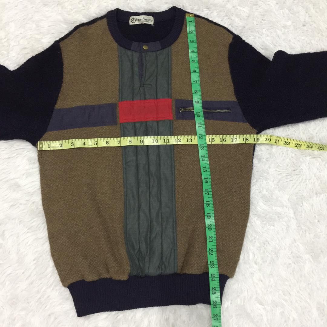 Japanese Brand Vintage Gran signore Multicolour inspired coogi Size US M / EU 48-50 / 2 - 6 Thumbnail