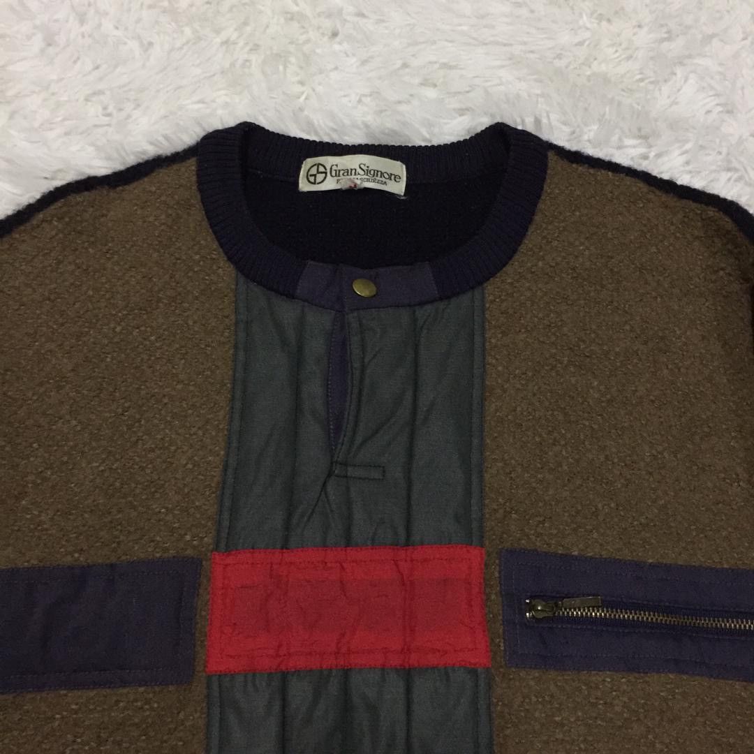 Japanese Brand Vintage Gran signore Multicolour inspired coogi Size US M / EU 48-50 / 2 - 10 Thumbnail